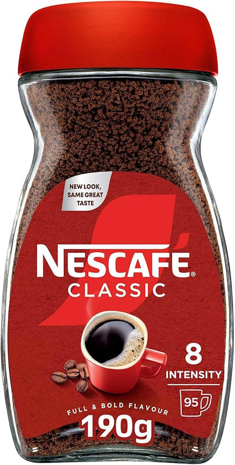 Nescafe Classic Instant Coffee Jar 190g
